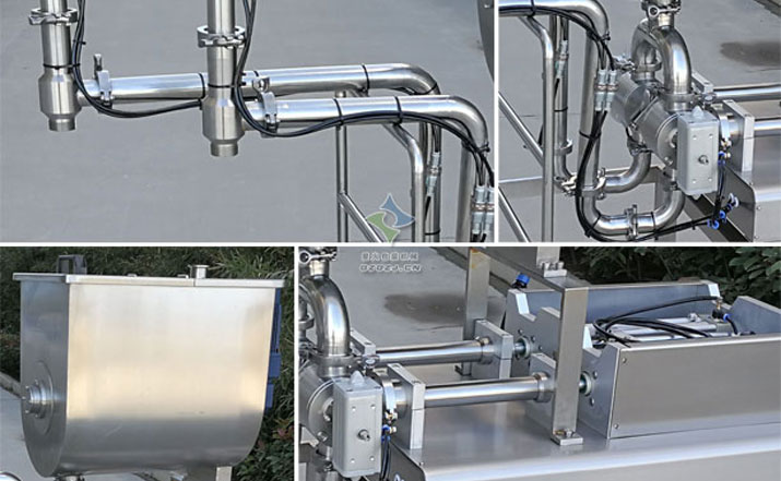 雙頭臥式香辣醬灌裝機