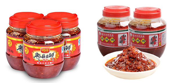 郫縣豆瓣醬灌裝機(jī)設(shè)備-全自動(dòng)豆瓣醬灌裝生產(chǎn)線細(xì)節(jié)及灌裝樣品圖